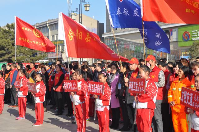 合阳县志愿服务精准常态硕果累累