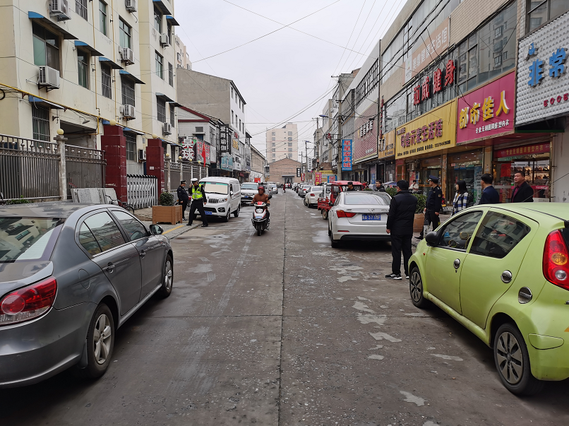 合阳县城关街道办事处部门合力联合执法助推文明创建长效常态