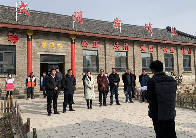 合阳县新池镇:现场观摩 经验交流 推进文明创建走深走实