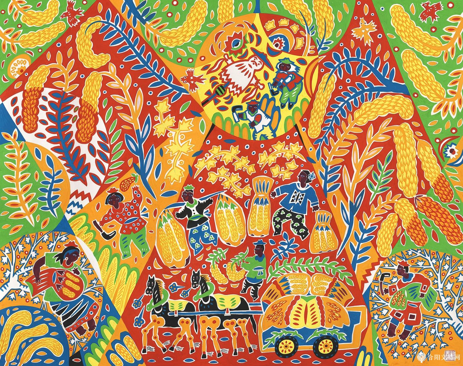 58-回树义 丰收 天津 100×70cm.jpg