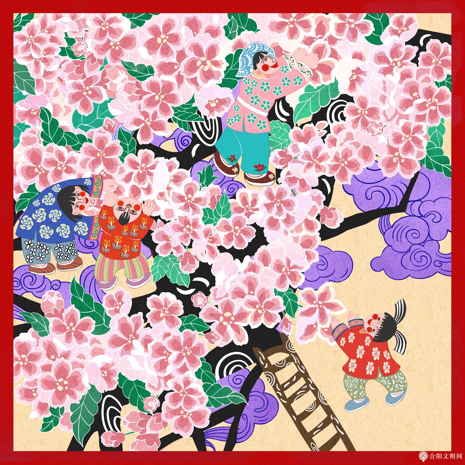 108文逸帆 采春 河北 70x70cm.jpg