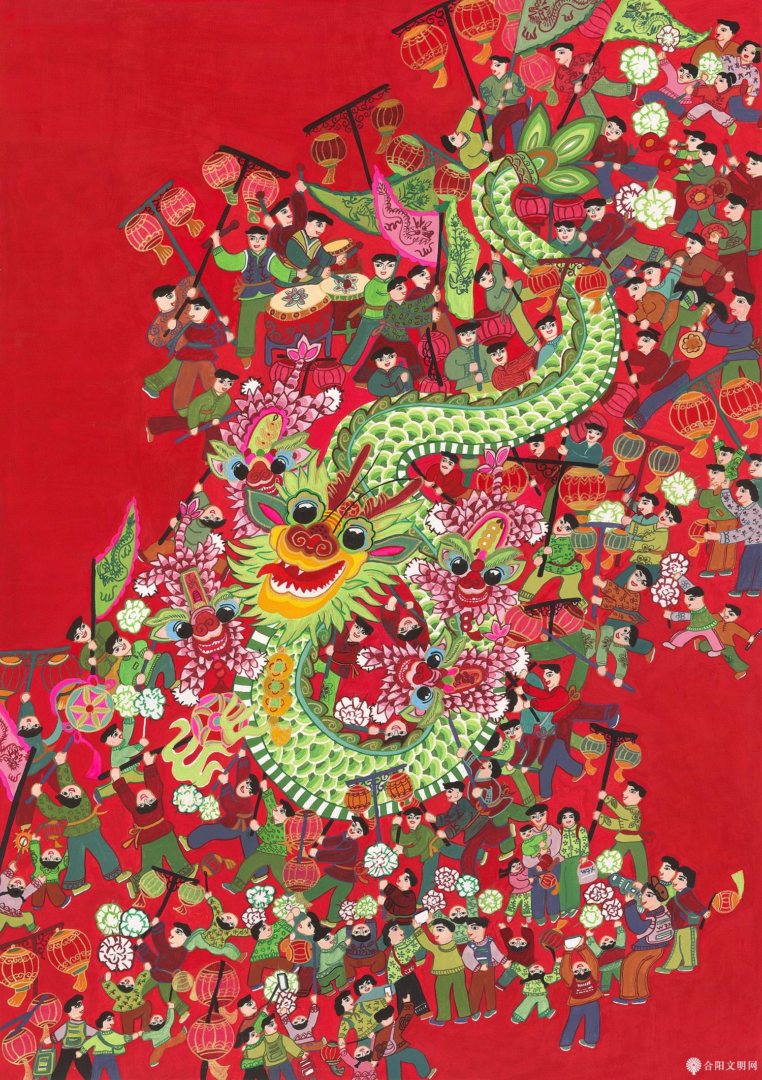 130-王芬香 祥龙迎春 浙江 102×75cm.jpg