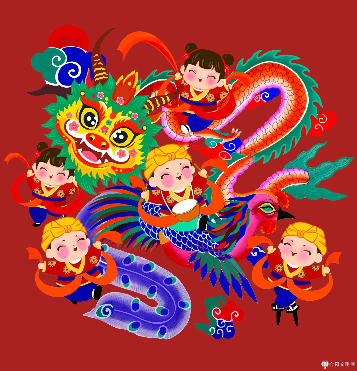 146李悦 龙凤呈祥 四川 80x80cm.jpg