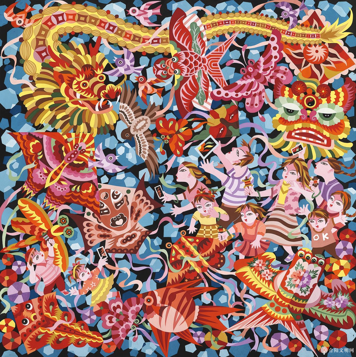 153-徐明斋 春风 山东 80×80cm.jpg