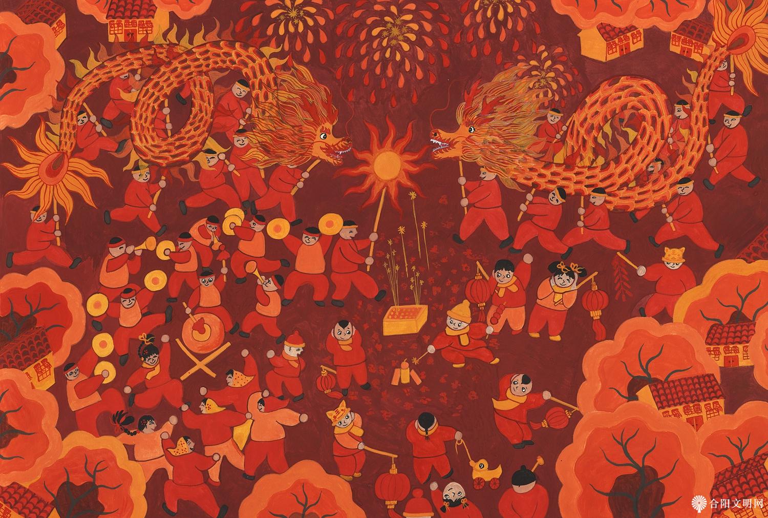 194-周永金 欢天喜地庆丰年 天津 50×80cm.jpg